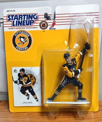 Sidney Crosby 匹兹堡企鹅队 NHL 首发阵容 定制上色 重新包装 — 第 1/4 张图片