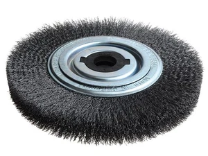 Lessmann - Wheel Brush D250mm x W30-35 x 100 Bore Set 4 +1 Steel Wire 0.30 - Picture 1 of 1