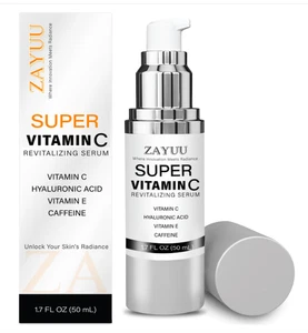 Suero facial Zayuu Super Vitamin C para piel madura: todo en uno hidratante antiagin - Imagen 1 de 12