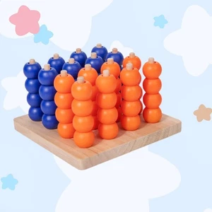 Wooden Board Game Handcrafted Brain Teaser Toys for Professional Team Adults - Picture 1 of 7