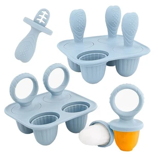 Silicone Popsicle Molds, Mini Breastmilk Popsicle Molds with Sticks, Frozen B... - Picture 1 of 7