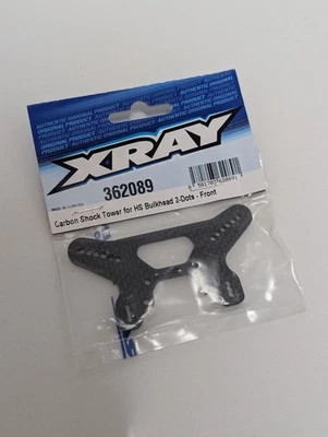 Xray XB4 2025 Front Carbon Shock Tower XRA362089 - Image 1 of 2