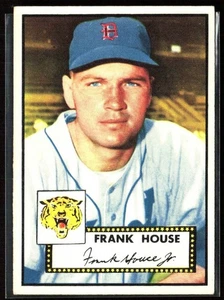 1952 Topps Frank House Yellow Tiger Rare Variation #146 VG-EX - Picture 1 of 2