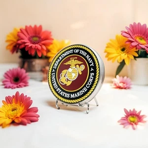 USMC Military Tactical Marine Morale Patches Semper Fi Marine Iron On Patch - Picture 1 of 4