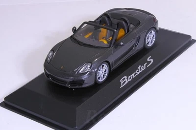 Modellino auto Minichamps 1/43 Porsche Boxster S 981 2012 grigio pressofuso... - Immagine 1 di 2