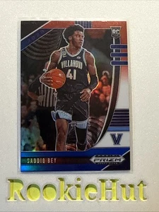 Prizm Draft Picks Collegiate 2020 rojo blanco azul novato #59 Saddiq Bey Villanova - Imagen 1 de 2