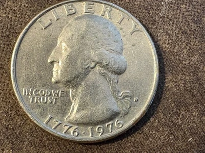 1776-1976-D Bicentennial Quarter  - Image 1 of 2