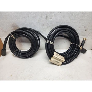 Lot 2 Pressure Washer Hose, 3000 PSI, 25ft. x 1/4in., 15mm x M22 Connectors - Picture 1 of 9