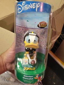 Pittsburgh Steelers Donald Duck Disney Wackelkopf Center (gebrochenes Bein) - Bild 1 von 4