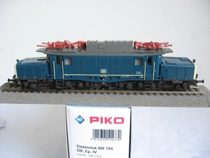 TA86* PIKO H0 51477 E-Lomk BR E 194 178-0 DB Ep.IV ozeanblau/beige OVP TOP DSS - Bild 1 von 12