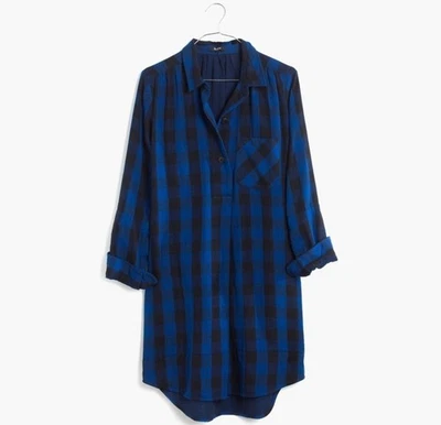 Women’s Madewell Latitude Shirtdress in Buffalo Check E1510 Size Small - Image 1 of 4