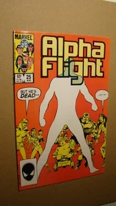 ALPHA FLIGHT 25 *VF/NM 9.0* MARVEL CANADIAN SUPER HEROES PUCK WENDIGO - Bild 1 von 1