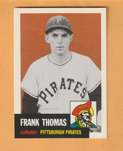 Frank Thomas Pittsburgh Pirates 1991 Topps Archives '53 #283 - Imagen 1 de 2