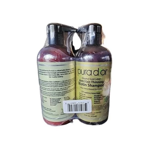 NEU PURA D'OR Anti-Verdünnung Biotin Shampoo & Conditioner Set 16 Unzen Neu in Verpackung - Bild 1 von 4