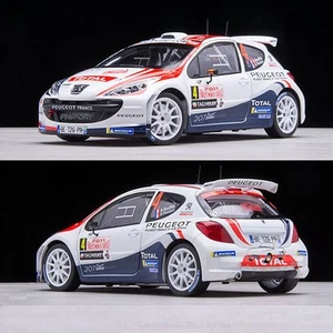 Sunstar 1:18 Peugeot 207 S2000 WRC Rally Car Model No. 4 Alloy - Picture 1 of 18