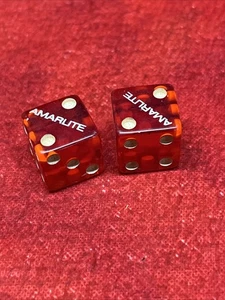 VINTAGE SET SPIELWÜRFEL "AMARLITE ANACONDA CORPORATION" (1) - Bild 1 von 4