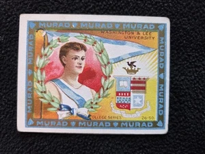 1910 T51 Murad Zigaretten College Serie WASHINGTON & LEE UNIVERSITY  - Bild 1 von 2