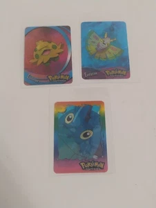 2004 Pokemon Advanced Shroomish/Wurmple/Heracross Lenticular Foil Cards  - Picture 1 of 8