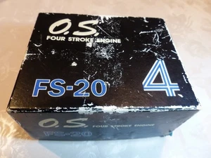 O.S. FS-20 3.56cc 4-cycle glow engine With muffler for R/C airplane Excellent - Picture 1 of 9