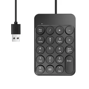 USB Numeric Keypad with Slim Profile for Efficient Numerical Data Input - Picture 1 of 11