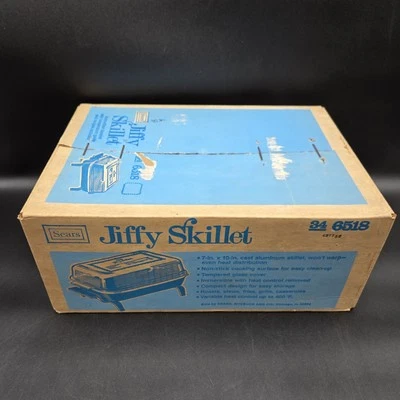 Sartén eléctrica vintage Sears Jiffy 6518 Foto 1 de 4