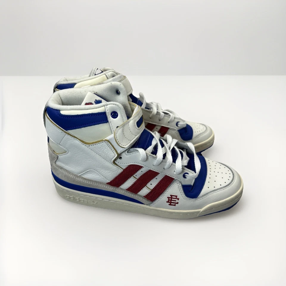 Adidas Forum 84 High Kansas Jayhawks GW7789 Men’s 11.5 KU Retro Basketball - Image 1 of 4