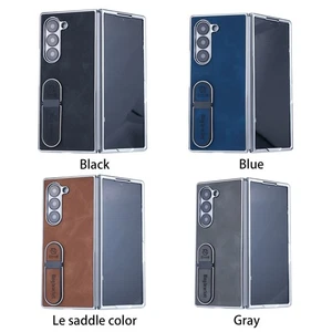 For Samsung Galaxy Z Fold 7/6/5/4/3 Premium Leather Stand Case NEW - Picture 1 of 19