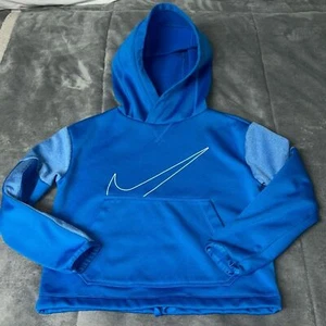 Nike Boys Dri-Fit Hoodie Sweatshirt w/Kangaroo pocket & drawstring waist Size S - Picture 1 of 9