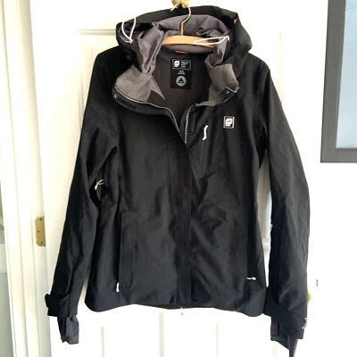 Куртка лыжная женская Orage M черная Nina мягкая подкладка спасательные рукава Dermizax снег *flw - Изображение 1 из 4