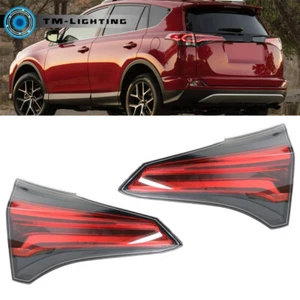 For 2016-2017 Toyota RAV4 Left&Right Side Inner Tail Lights Brake Lamps Pair - Picture 1 of 8