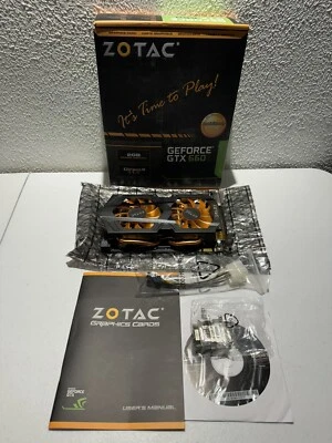 ZOTAC NVIDIA GTX660 2GB 192BIT GDDR5 299-1N281-100ZT  Video Graphics Card - Image 1 of 4