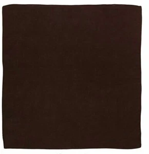  X-Large Cotton Non Fading Solid Colors Bandanas 27 x 27 Inch - Picture 1 of 32