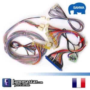 Câble Sanwa Communication Bornes Jamma & JVS - Sanwa CHS-TS2 - Link Harness - Foto 1 di 5