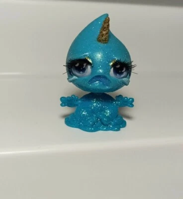 Figura de juguete Poopsie Cutie Tooties DRIP Blue Tear Rain Unicornio pestañas enraizadas 1,5" Foto 1 de 4