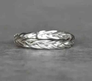 925 Sterling Silver Women's Special Adjustable Toe Ring - Picture 1 of 5