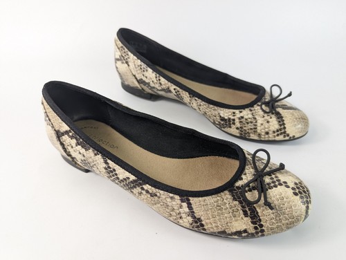 Scarpe ballerine Clarks Snakeprint Regno Unito 4 D Eu 37