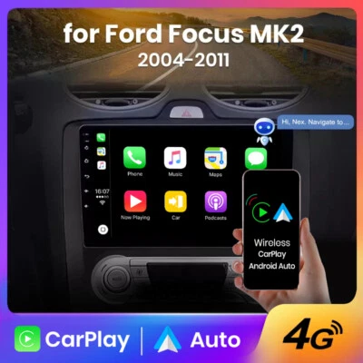 Android 13 Car Stereo Radio Carplay For Ford Focus MK3 2012-2018 GPS Navi BT SWC - Image 1 of 4