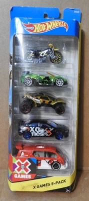 (HOT WHEELS) X GAMES (5 MINI-CAR PACK 1:64) 2013 MATTEL (THAILAND) NEW! - Image 1 of 2