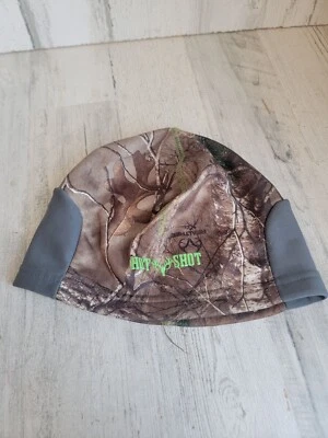 Real tree Hot shot camo onesize hat headgear winter hunting - Image 1 of 4