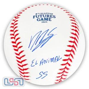 Deyvison De Los Santos Signed "El Animal" 2024 Futures Game Baseball JSA Auth #2 - Picture 1 of 4