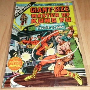 Giant Size Master of Kung Fu (1974) #4...Published Jun 1975 by Marvel - Foto 1 di 1