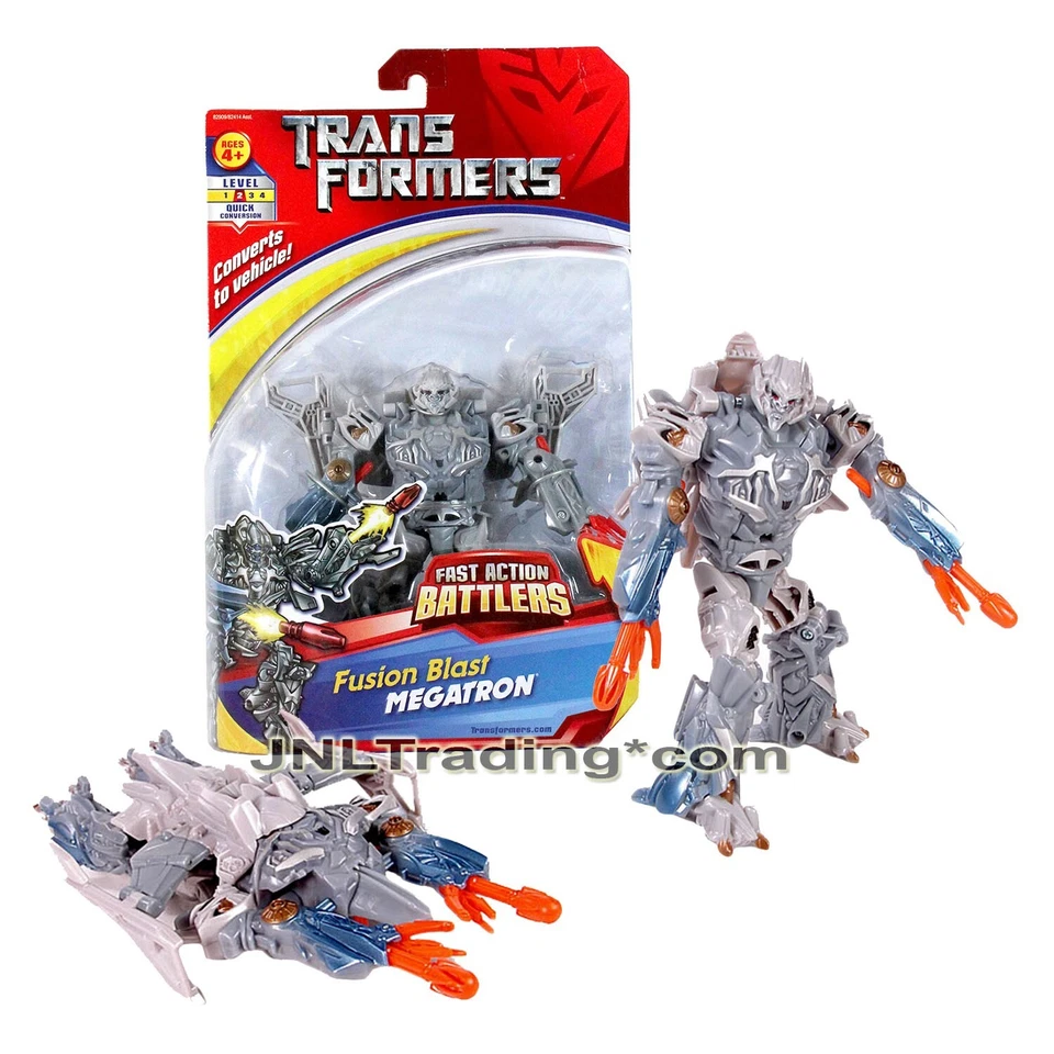 Year 2007 Transformer Fast Action Battlers 6" Decepticon Fusion Blast MEGATRON  - Image 1 of 1