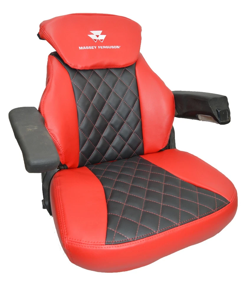 CAR SEAT COVERS DIRECT Massey Ferguson 5400 Series Tractor Driver Seat Cover - Waterproof Leatherette