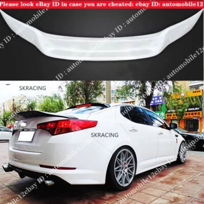 Alerón trasero blanco perla estilo R para Kia Optima/K5 2011-2013 Foto 1 de 4