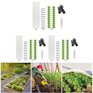 Flexible Fiberglass Hoops for DIY Greenhouse Construction in the For Garden
