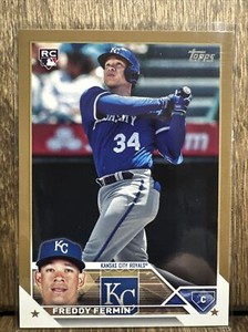 FREDDY FERMIN 2023 Topps Update Rookie Card #US114 GOLD Serial #/2023 Royals⚡️