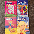 4 x annuelles Barbie vintage, années 80 et 90