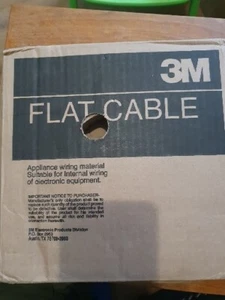3M Flat Cable Apliance Wiring Round Conductor 30m 3625/12 2651 VW-1 300v - Picture 1 of 3