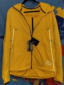 Men's Nike Run Division Yellow Hooded Running Jacket CU7889-743 Size Small - Picture 1 of 10