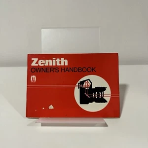 Zenith Zenit Kamera Original Owners Handbook Anleitung Manual Englisch, sehr guter Zustand - Bild 1 von 7